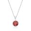 Picture of JANUARY   , 5mm BEZEL PENDANT with CHAIN